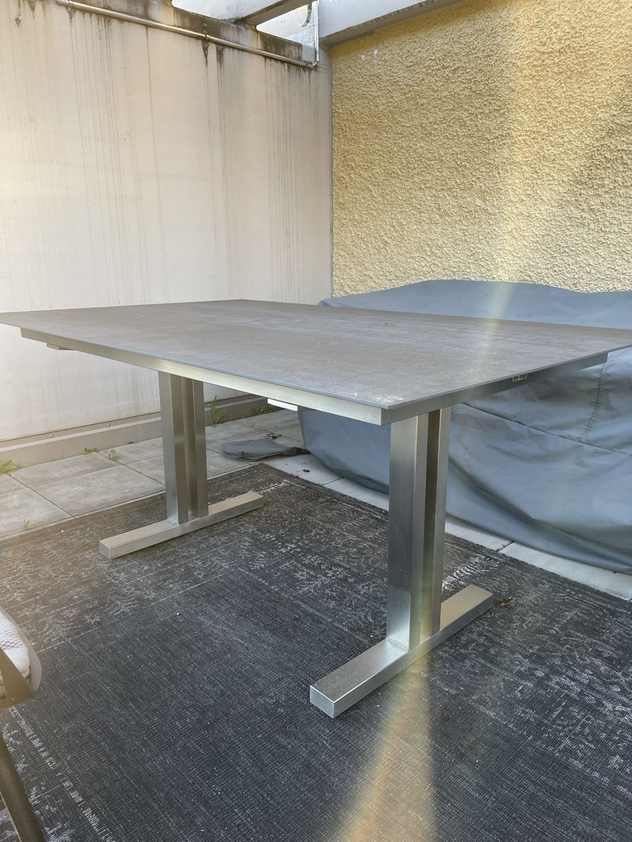 Set di tavolo e panche: Denova Gartenlounge mit Tisch, Sofa & 2 Stühlen – Usato da Zürich venduto da izzy_20 4