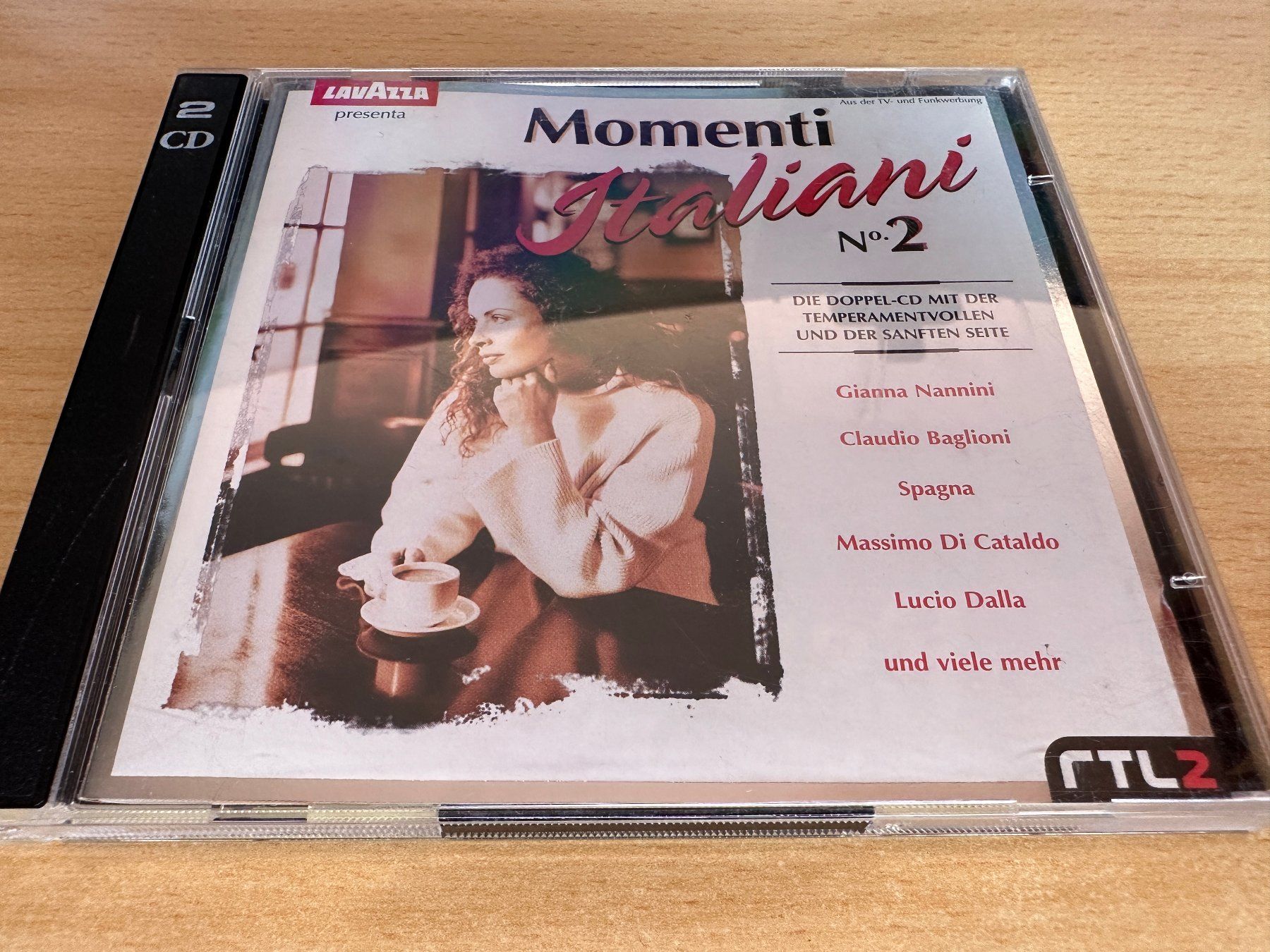 CD: Various – Momenti Italiani No. 2 - 2 CD – Usato da Rikon im Tösstal venduto da Alpenmutz