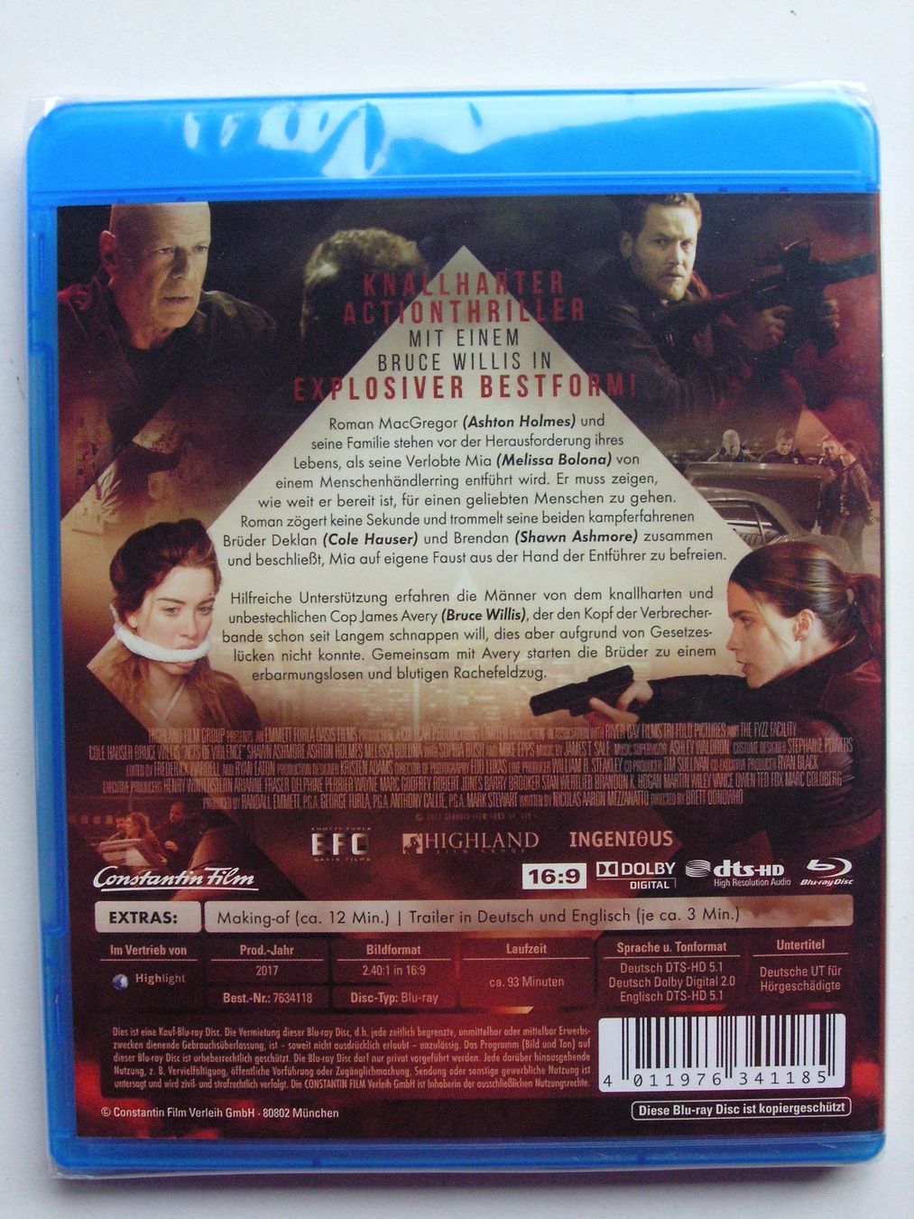 Tutti i DVDs: BRUCE WILLIS Bluray Collection NEU & OvP – Nuovo e nell'imballaggio originale da Zuzwil SG venduto da vette13 2