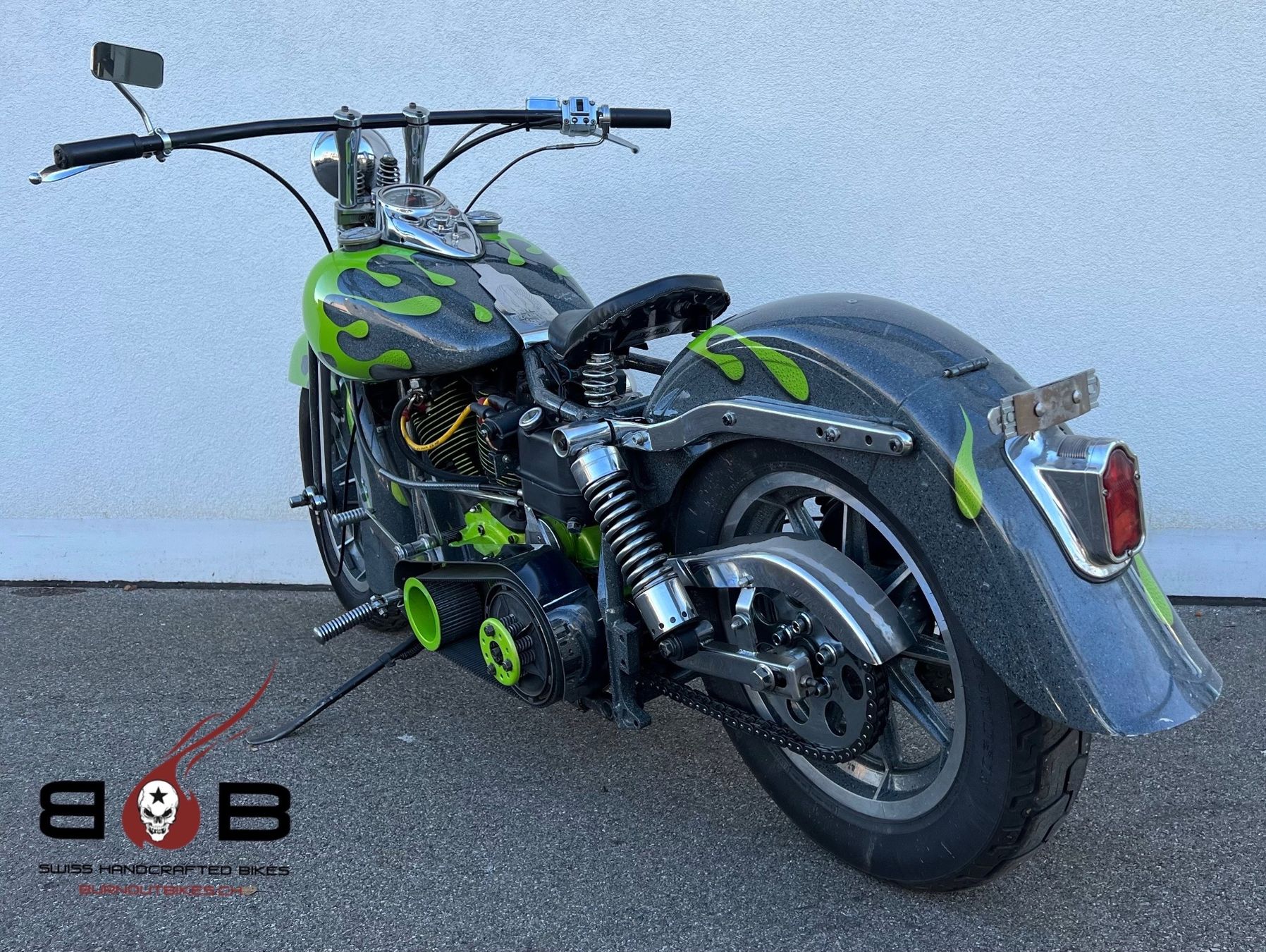 Harley-Davidson Chopper: HARLEY-DAVIDSON FLH SHOVELHEAD CUSTOM – Usato da Sirnach venduto da B.O.B.BIKES 4