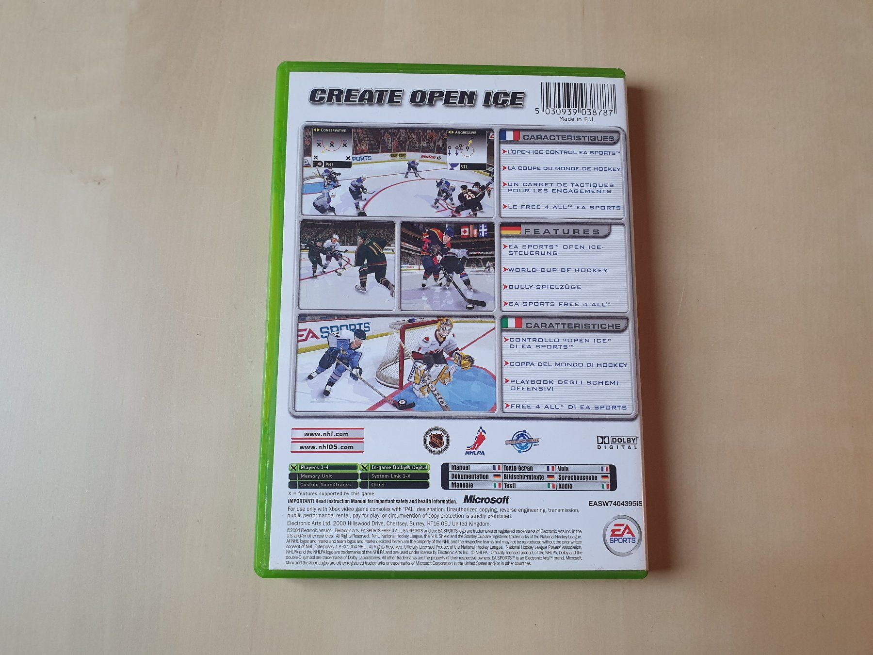 Microsoft Giochi: NHL 2005 – Usato da Stansstad venduto da collectorsshop 1