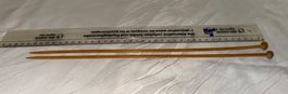 Stricknadeln BAMBUS Grössen 4    B  35 cm