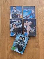 5 DVDs – James Bond 007 & Sherlock Holmes