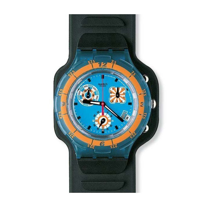 Swatch Uhren: Swatch Aqua Chrono TRACKING - ungetragen - VINTAGE – Neu und originalverpackt aus Wettswil von rotonda