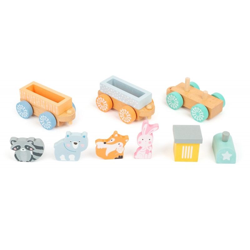 Giocattoli: Holzzug - Pastell  Spielzeugauto  – Nuovo e nell'imballaggio originale da Biel/Bienne venduto da Schmuck_Sale 1