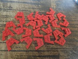 lego 4859 lot de 25 pièces Red Wedge, Plate 3 x 4