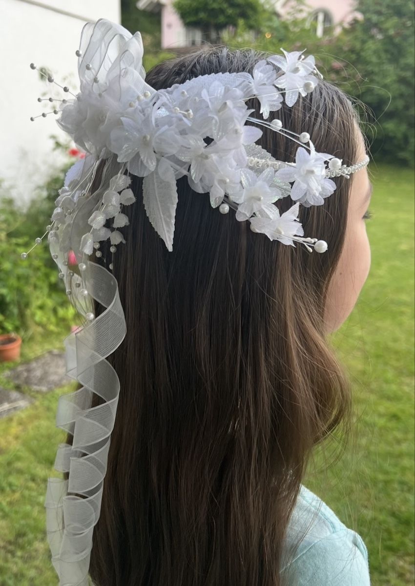 Accessori per capelli: Kommunion Haarkranz – Usato da Uznach venduto da bike181959 8
