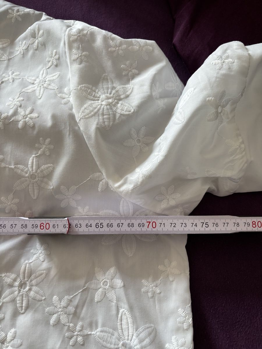 Camicette: Weisse Sommerbluse mit Blumenmuster Gr. 54 – Nuovo e nell'imballaggio originale da Wald AR venduto da bertli00 3