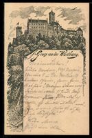 Vorläufer-Lithographie Ganzsache PP6 F5