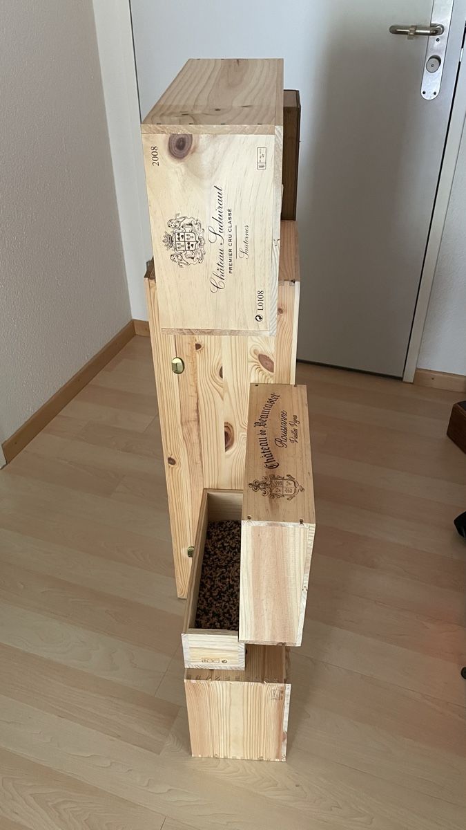 Scaffali: Weinkisten Gestell – Usato da Rotkreuz venduto da midi84 3