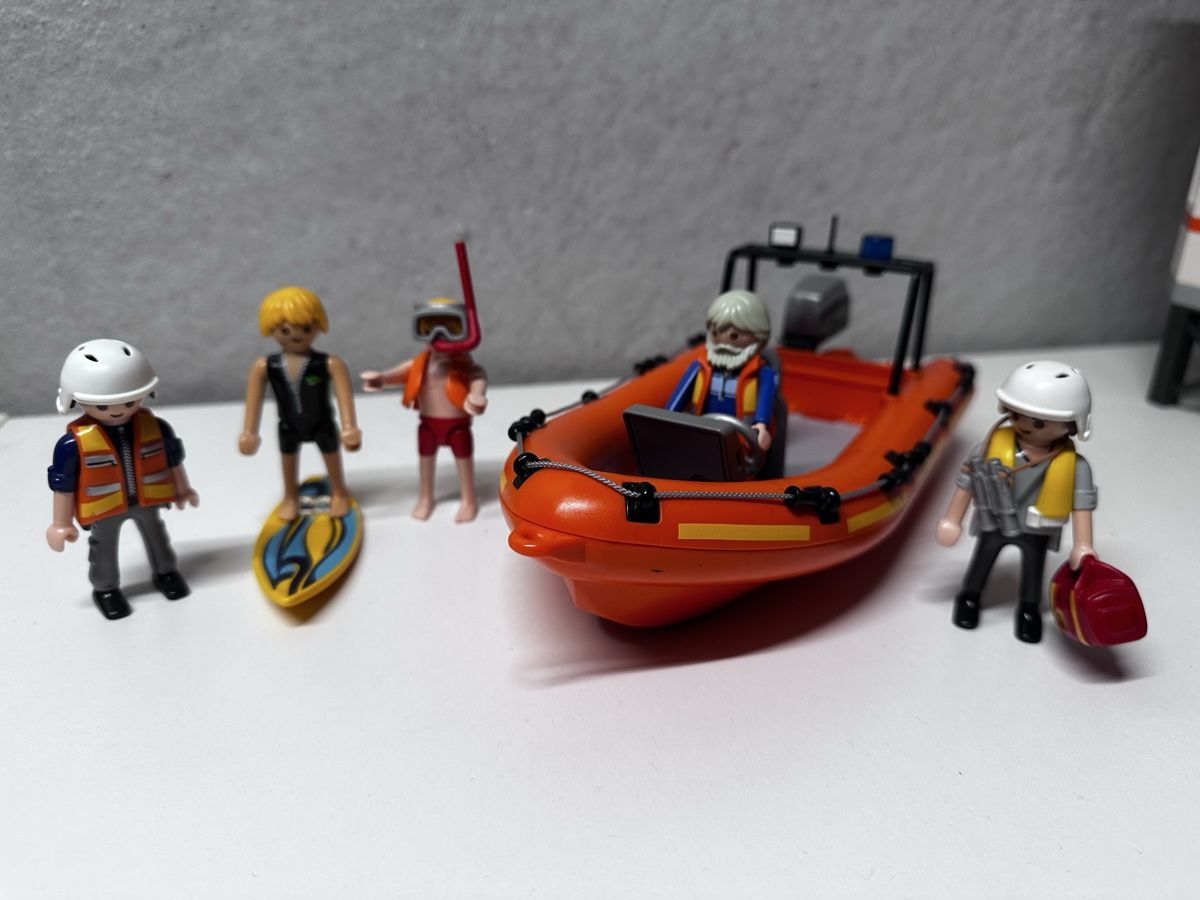 Playmobil Giocattoli: Playmobil Poste de Secours avec Bateau - Bon état – Usato da Leytron venduto da TipTop1912 3