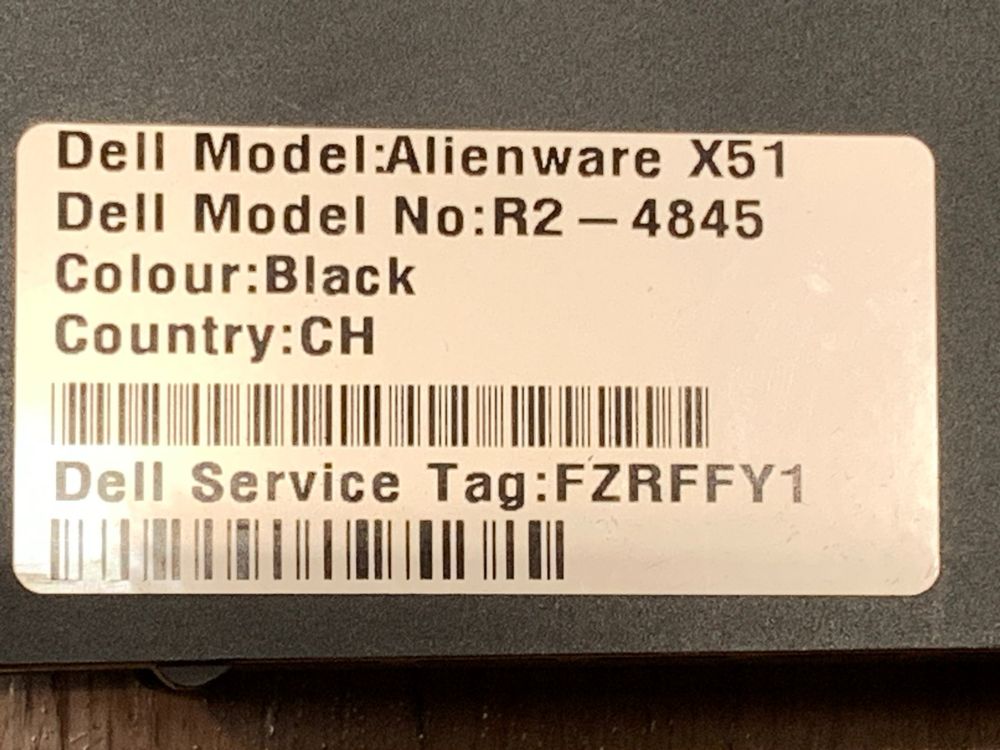 Dell Alienware X51 (Gebraucht) in Lengnau AG für CHF 100 – mit ...