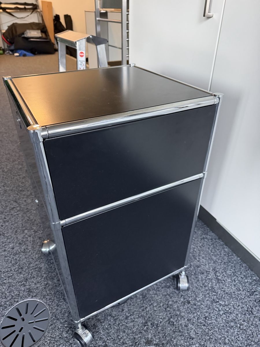 Korpus: Rollcontainer schwarz mit Schublade gebraucht – Gebraucht aus Nänikon von MircoPellegrino 3