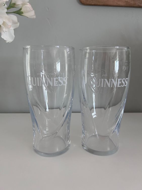 2x Guinness Pints (Gläser) Kaufen auf Ricardo