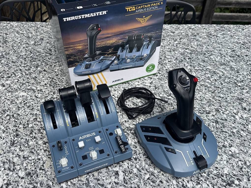 Thrustmaster Controller: Thrustmaster TCA Captain Pack X Airbus Edition | Neuwertig – Gebraucht aus Meiringen von derkleinepumuckl