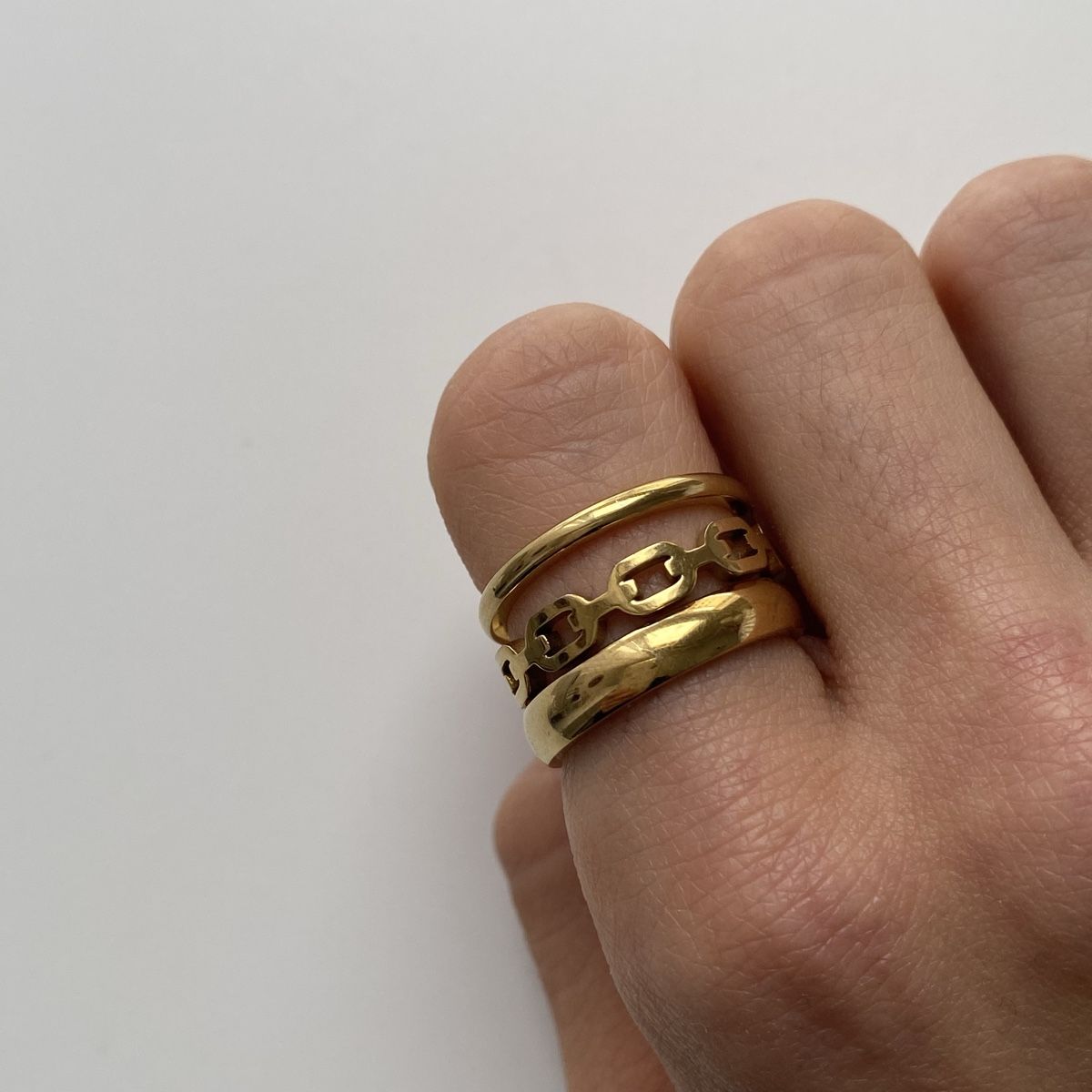 Anelli: 18KGP Ring Set Allianz – Nuovo (secondo la descrizione) da Givisiez venduto da dor_xb9k