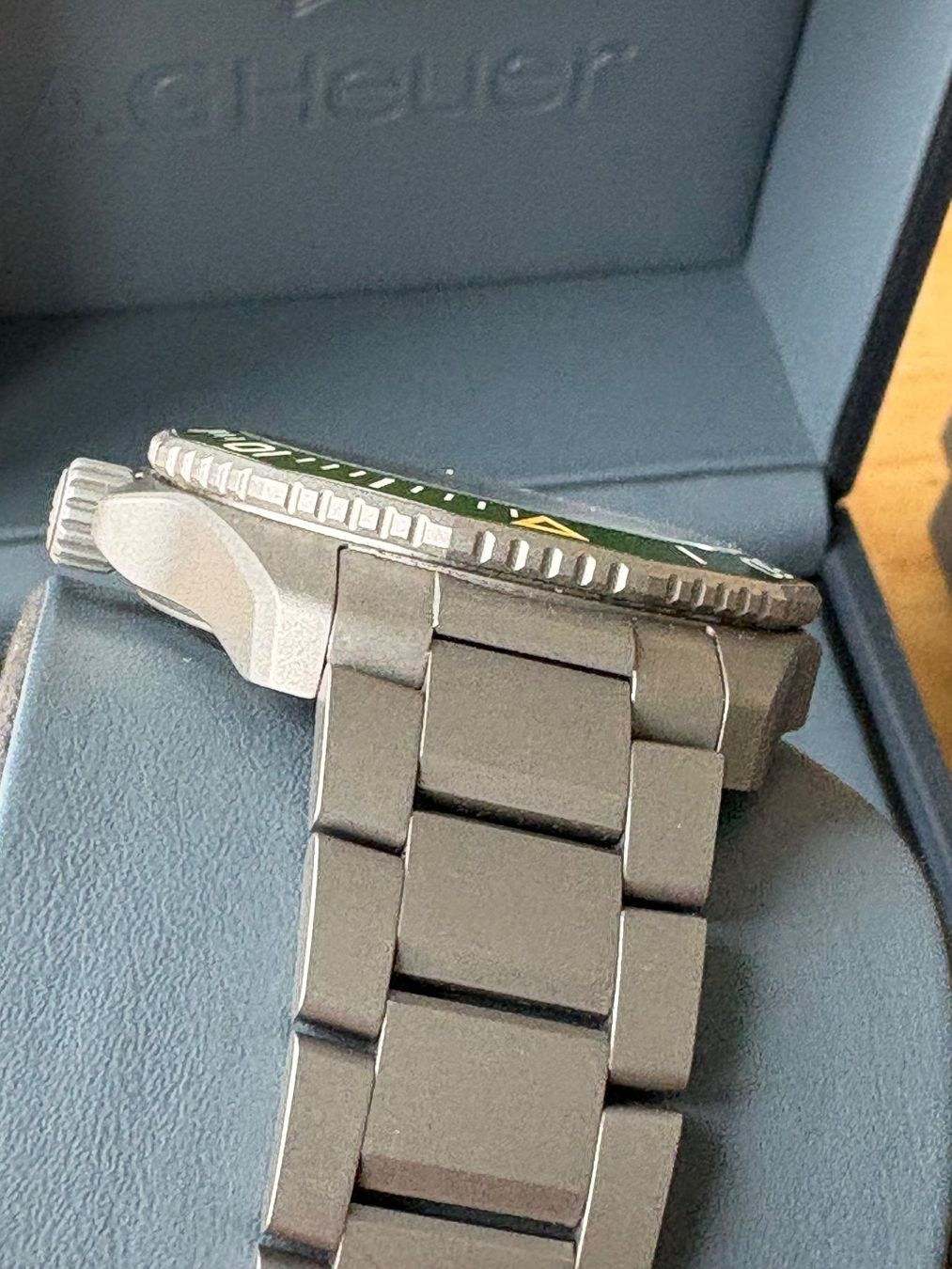 Tag Heuer Orologi: TAG Heuer Aquaracer Titanium Fullset – Usato da Birsfelden venduto da Mynos 8