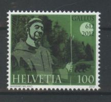 2012, Sondermarke 1400 Jahre Gallus ** (1)