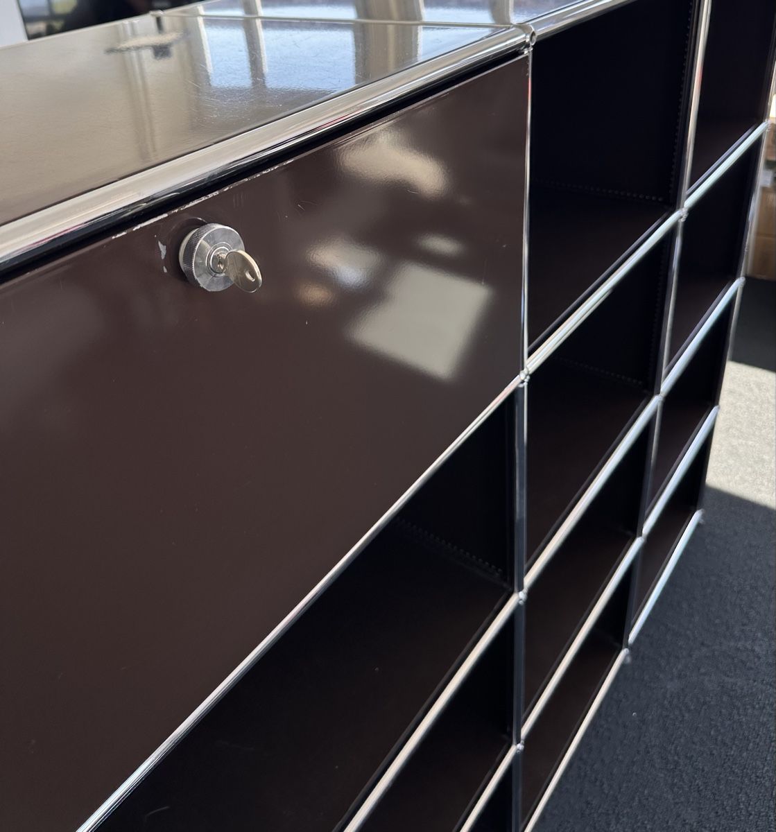 Scaffali: USM Haller Regal/Sideboard Braun – Usato da Tafers venduto da fredcardo 6