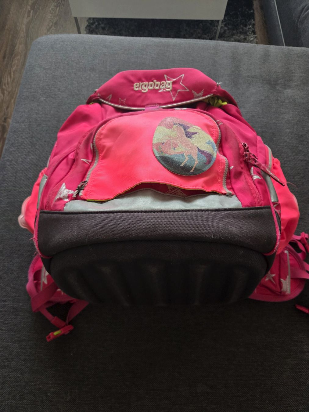 Ergobag Borse & Zaini: ergobag pack SternzauBär Schulrucksack-Set (3-teilig) | Pink – Usato da Schaffhausen venduto da pady1980 4