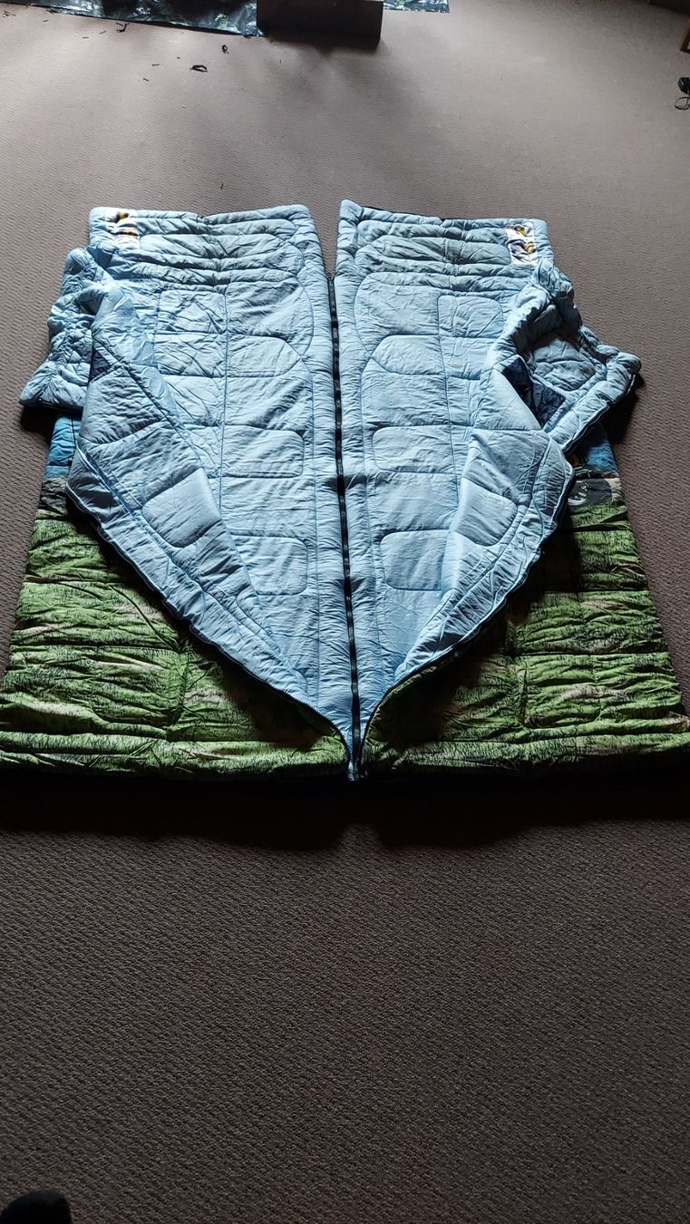 Sacchi a pelo: Doppelschlafsack oder 2 Stk einzeln benutzen – Usato da Thalheim venduto da silvara01 5