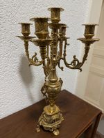 Chandelier en laiton doré style ancien 5 bougies bon état
