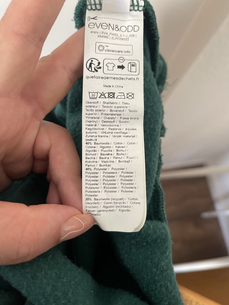 Pullover & Sweatshirts: Even&Odd Pullover mit Reissverschluss grün Grösse M – Gebraucht aus Gümligen von eli_6dm5 3
