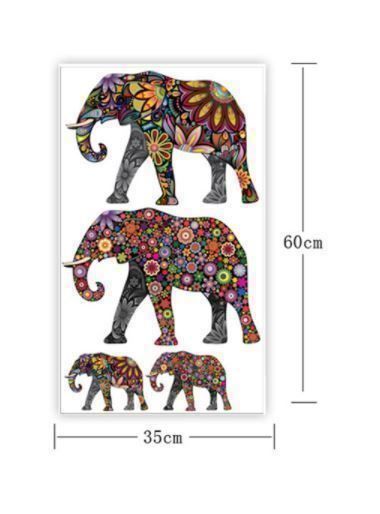 Sticker: Stickers Éléphant Fleurs – Nuovo e nell'imballaggio originale da Gurmels venduto da Swisspod 2