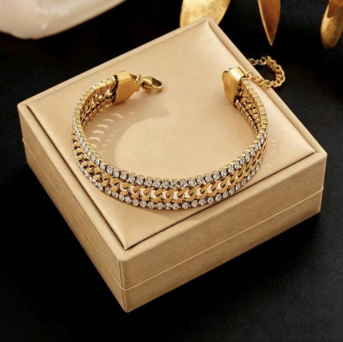 Bracelets: Bracelet plaqué OR 18K  – Neuf avec emballage d'origine à Châtel-St-Denis par Montclair_Swiss 2