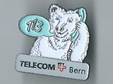 PTT Telecom Bern Eisbär - Pin