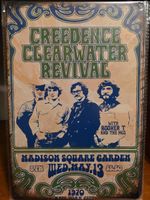 Blechschild Creedence Clearwatee Revival CCR