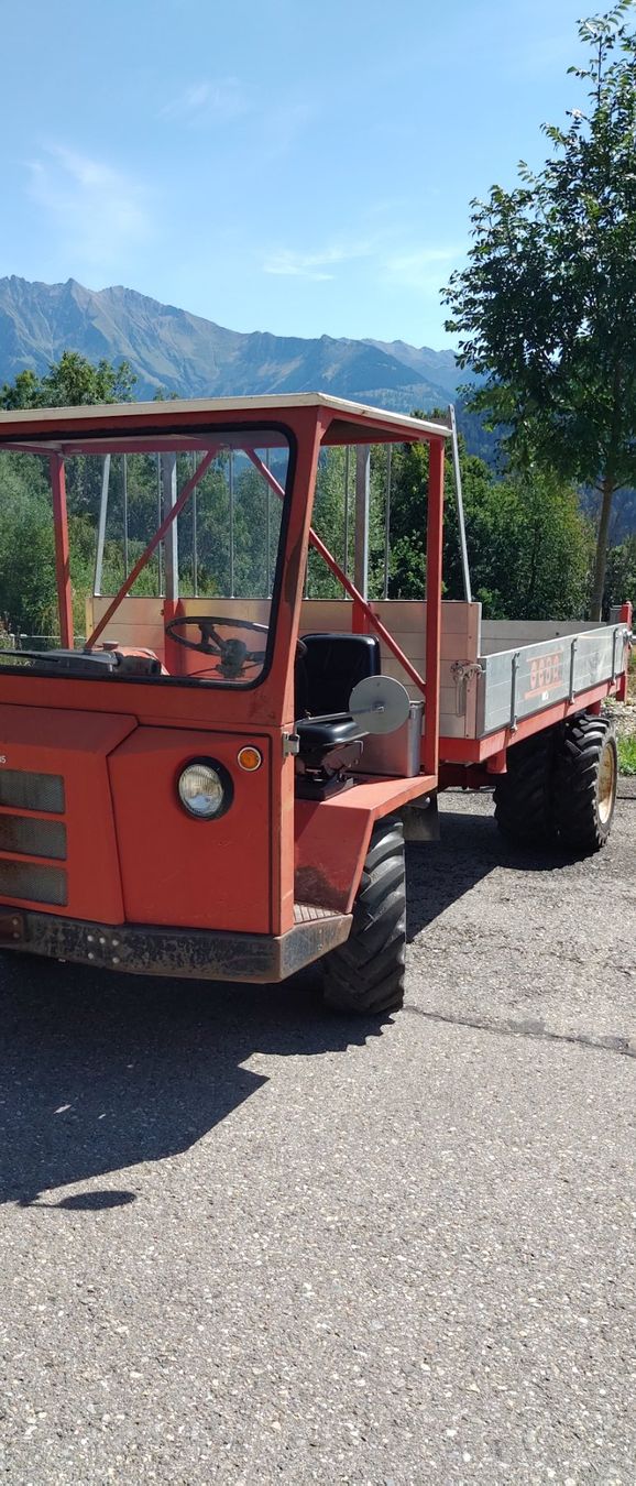 Aebi Trattori: Aebi TP35 mit 3Seiten Kipperbrücke – Usato da Siat venduto da Ramaeder