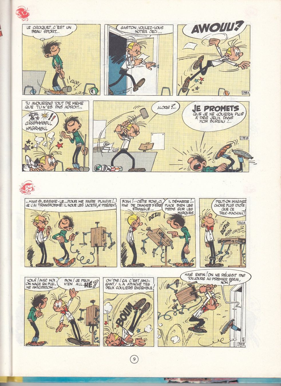 Fumetti: BD  Gaston N° R2 – Usato da Thônex venduto da TIFANY02 2