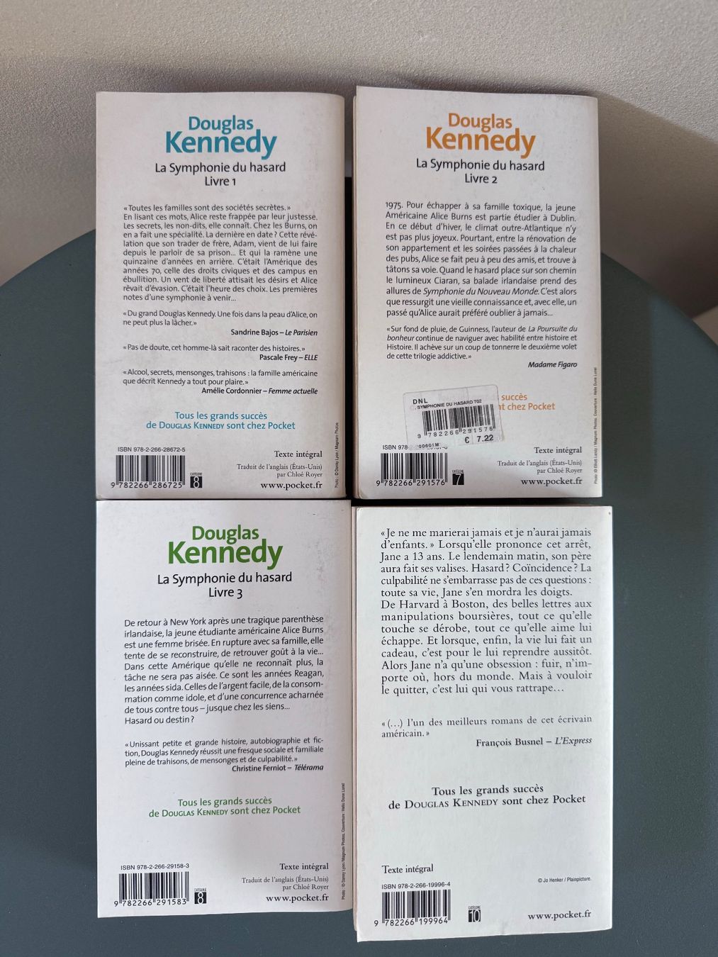 Libri: DOUGLAS KENNEDY 4 livres – Usato da Meyriez venduto da pauder07 1