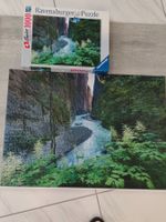 Puzzle Ravensburger Aareschlucht 1000 Teile gebraucht
