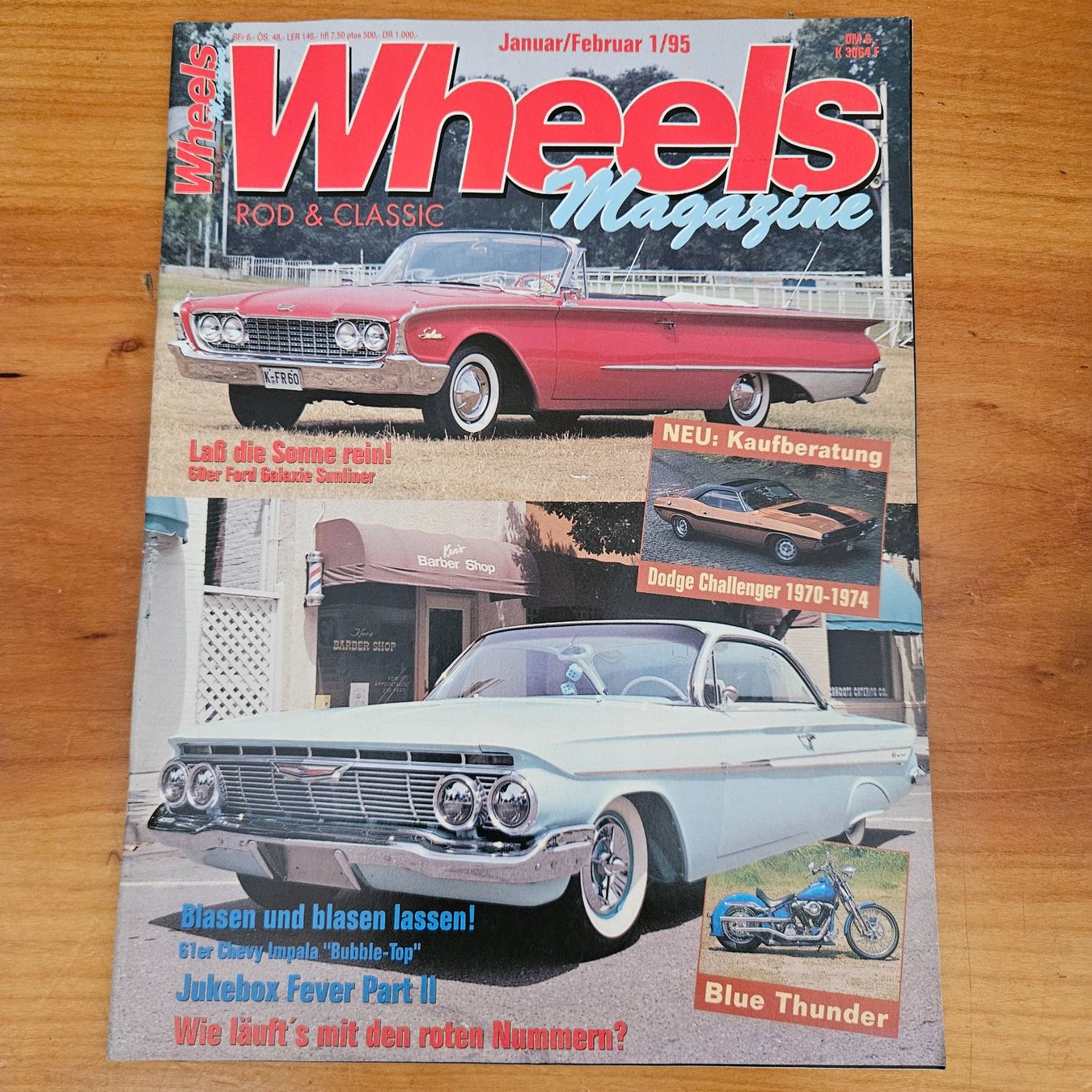 Riviste & Magazine: 6 Stück Wheels Magazine Rod & Classic1995 – Usato da St.Gallenkappel venduto da RocknSkull 5