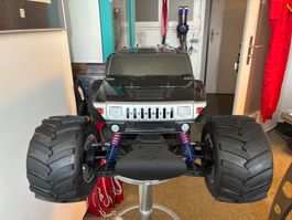 FG RC Monstertruck 1:6 Hummer H1 schwarz RTR NEU in XXL