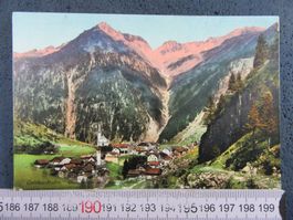 GÖSCHENEN AN DER GOTTHARDBAHN-STRECKE RIENTAL URI AK