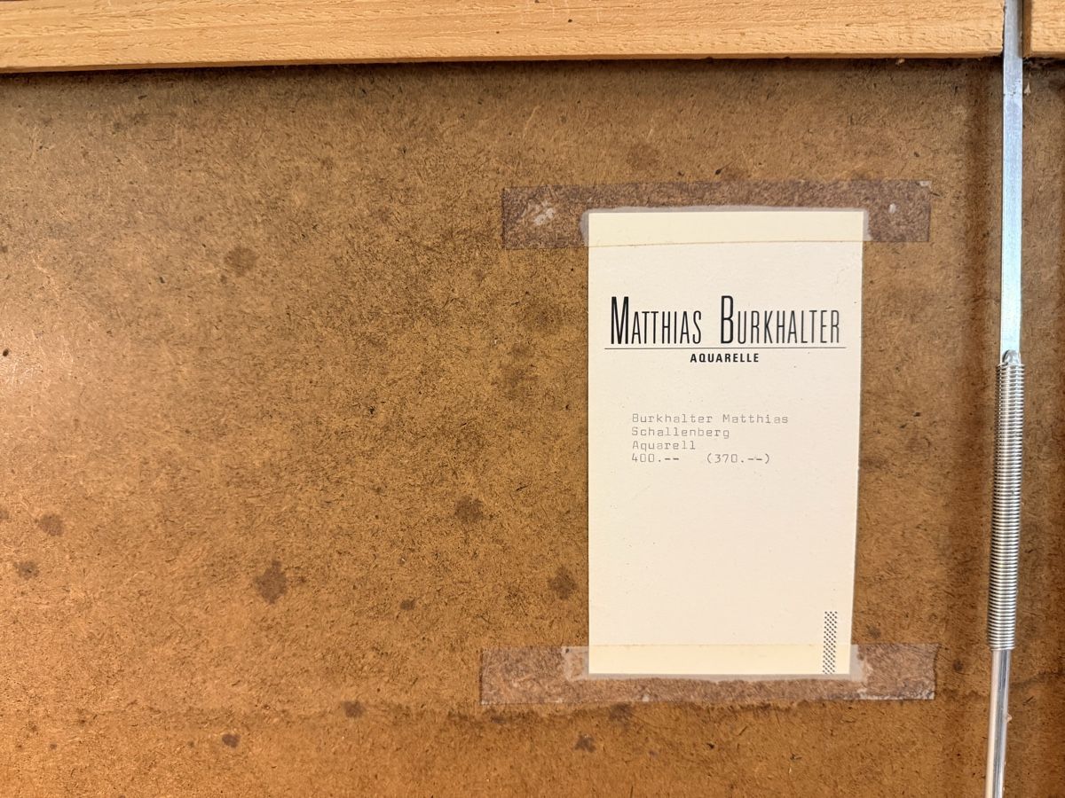 Gemälde: Burkhalter Matthias - Schallenberg - Aquarelle – Gebraucht aus Solothurn von NUVICO 8