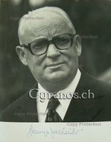 Henryk Jablonski (1909-2003) - Politiker - sign. Grossfoto