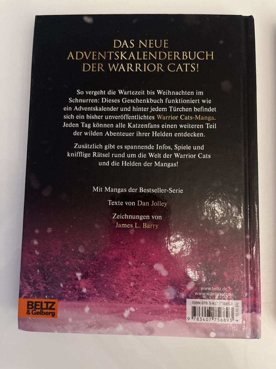 Bücher: Warrior Cats - Adventskalender – Gebraucht aus Jonen von eli_9j7h 1