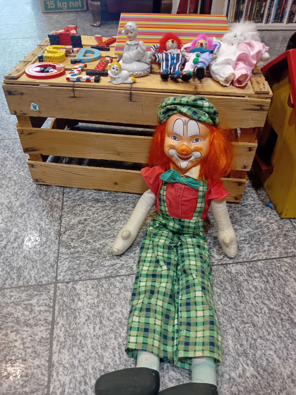 Bambole: clown lotto – Usato da Biasca venduto da Old_6blh