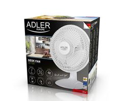 Adler AD 7301 15 cm Schreibtischventilator NEU