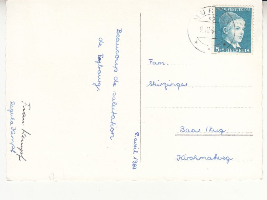 Cartes postales: Fribourg 1964 – D'occasion à Bürglen TG par StampGraf 1