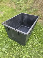 Bassin, réservoir à eau en PE noir 220L Made in Italy