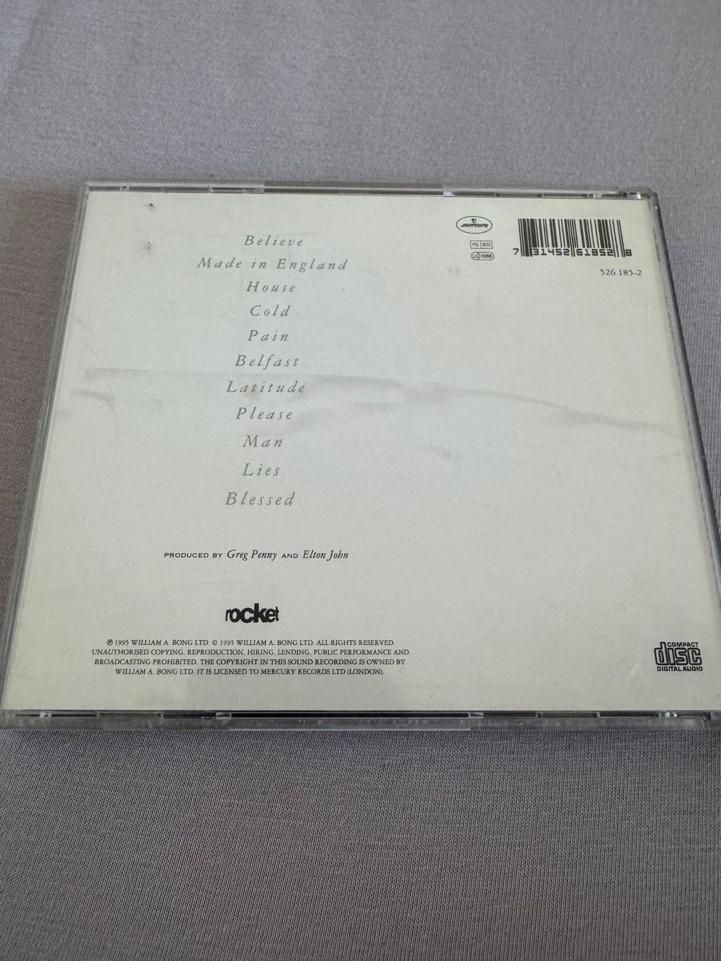 CD: Elton John - Made in England – Usato da Bonstetten venduto da Moeriger 1