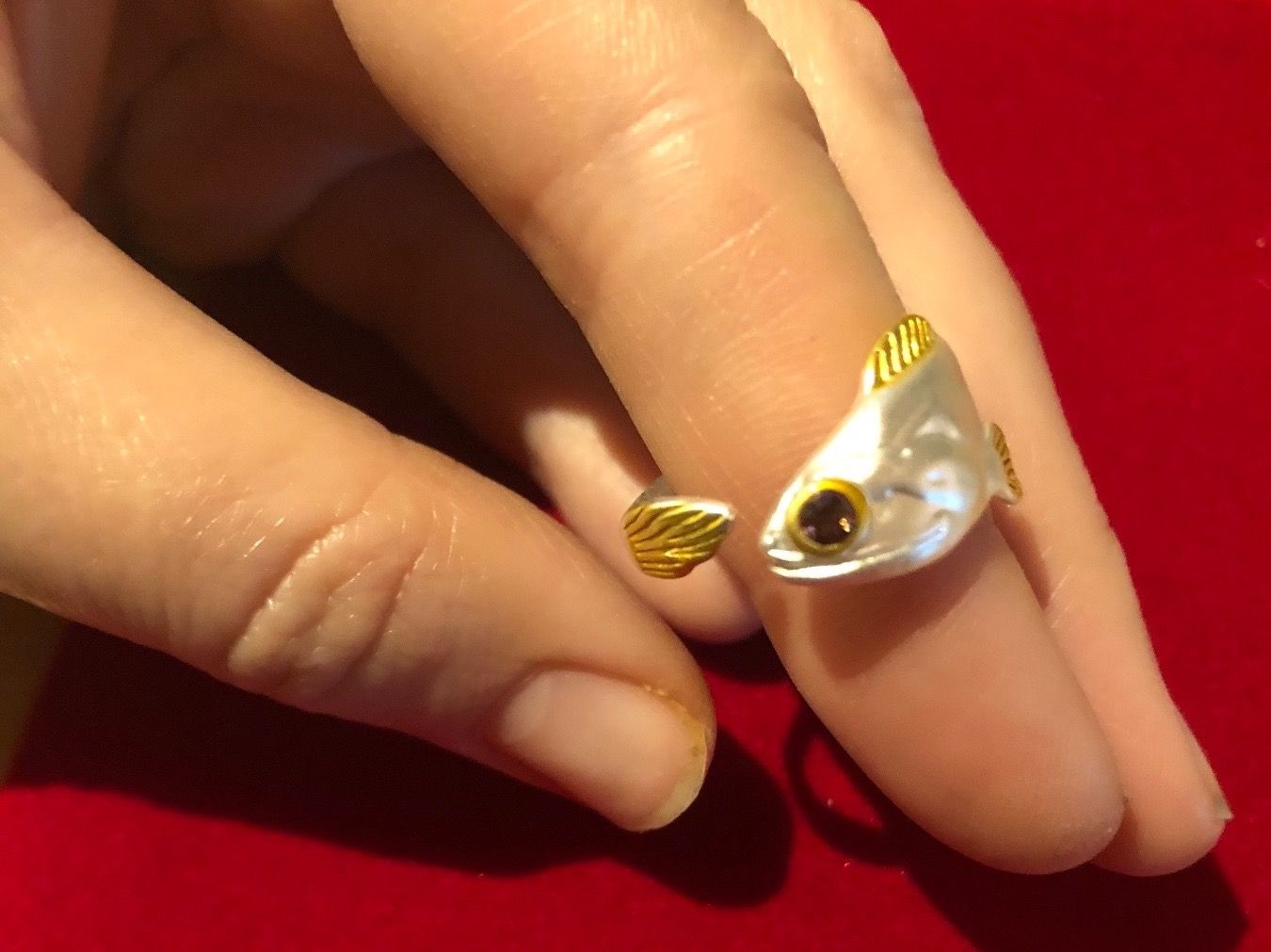 Anelli: Ring Fisch (One Size) Nr 59 – Nuovo e nell'imballaggio originale da Gams venduto da Mariawicca 6