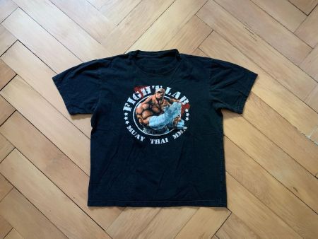 FIGHTLAB - Kampfsport T-Shirt dunkelblau L