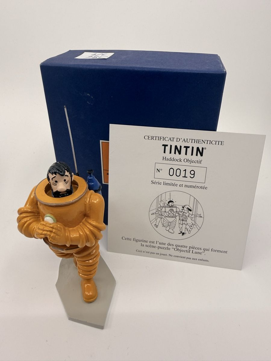 Statuette: Figurine Pixi Tintin Puzzle Objectif Lune – Nuovo e nell'imballaggio originale da Vionnaz venduto da Bachi-Bouzouk1985 4