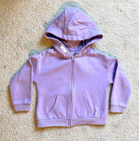 Mädchen  Kapuzenjacke , lila Gr.110